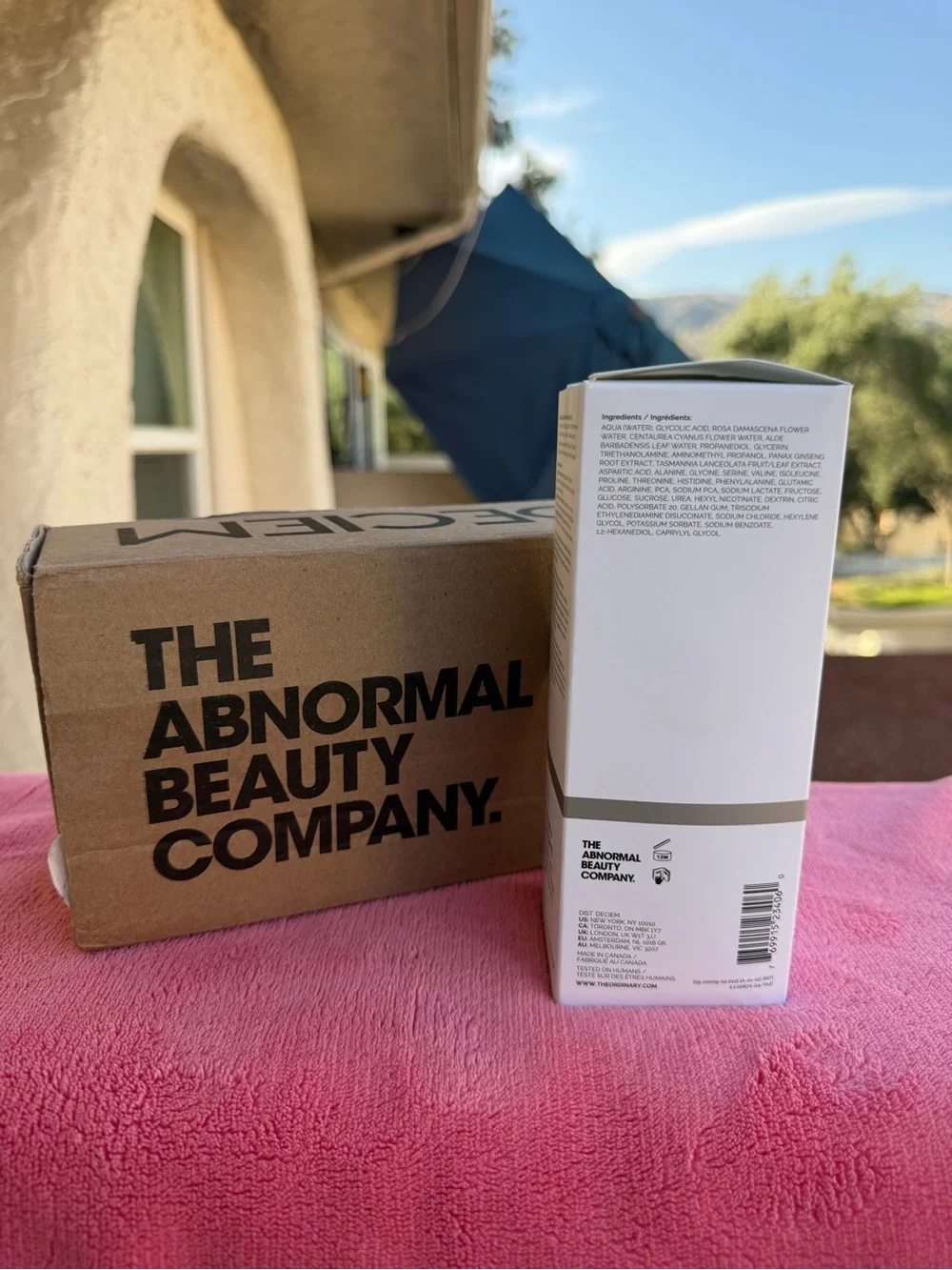The Ordinary Glycolic Acid 7% Exfoliating Toner 240mL 8.1 oz